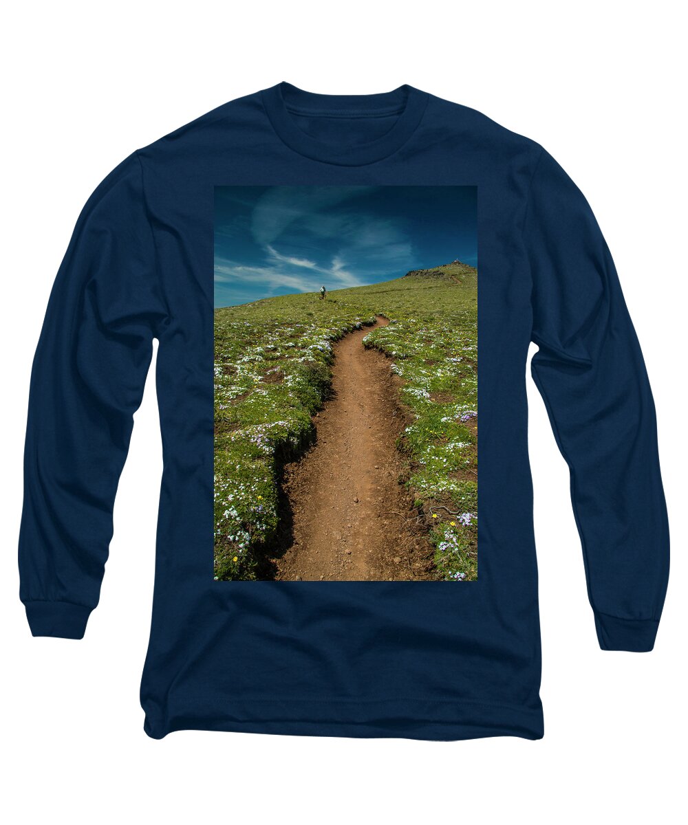 Mt Townsend Long Sleeve T-Shirt featuring the photograph Surrounded by Beauty by Doug Scrima