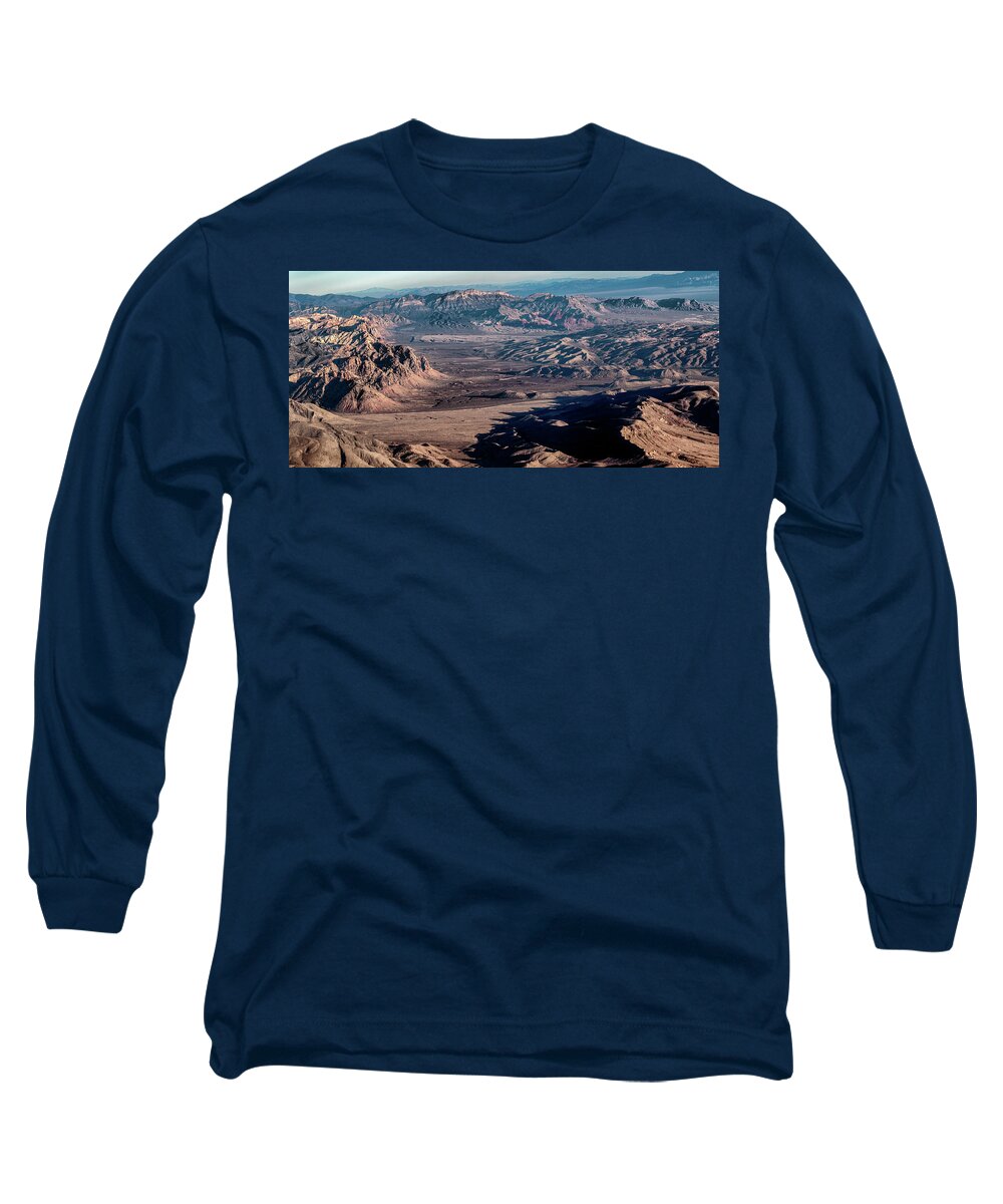  Long Sleeve T-Shirt featuring the photograph The Spring Mountains Las Vegas by Michael W Rogers
