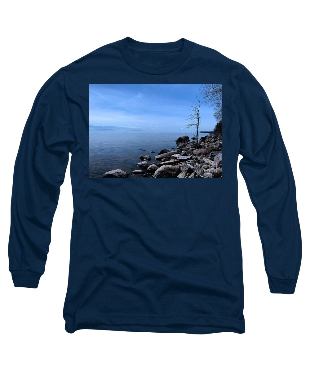 Beautiful Long Sleeve T-Shirt featuring the photograph Time for Rain by Mary Mikawoz