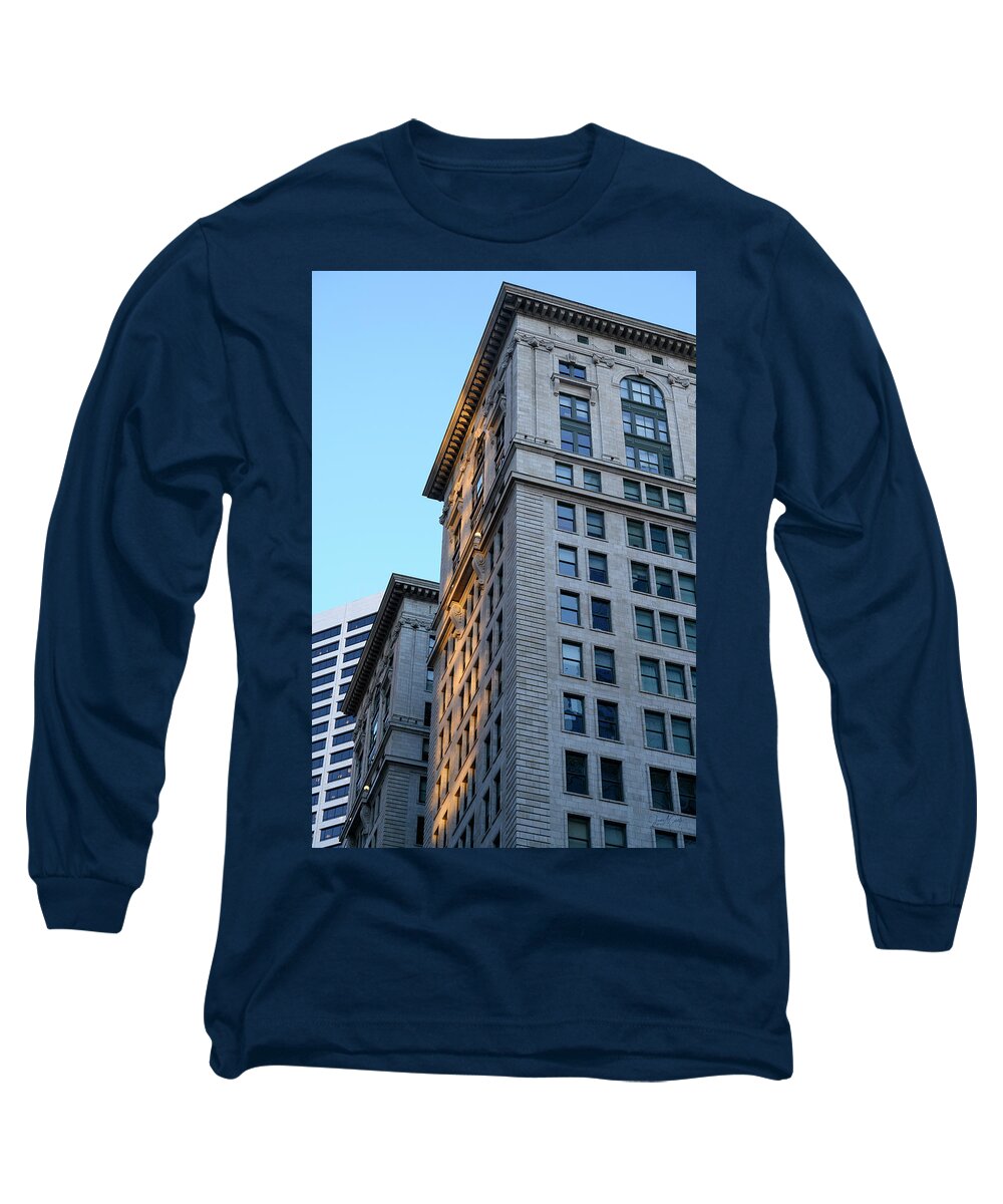 Architecture Long Sleeve T-Shirt featuring the photograph Whisp of Warmth by James Covello