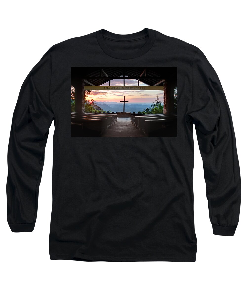 Panorama Long Sleeve T-Shirt featuring the photograph A Good Morning at Pretty Place #1 by Rob Travis