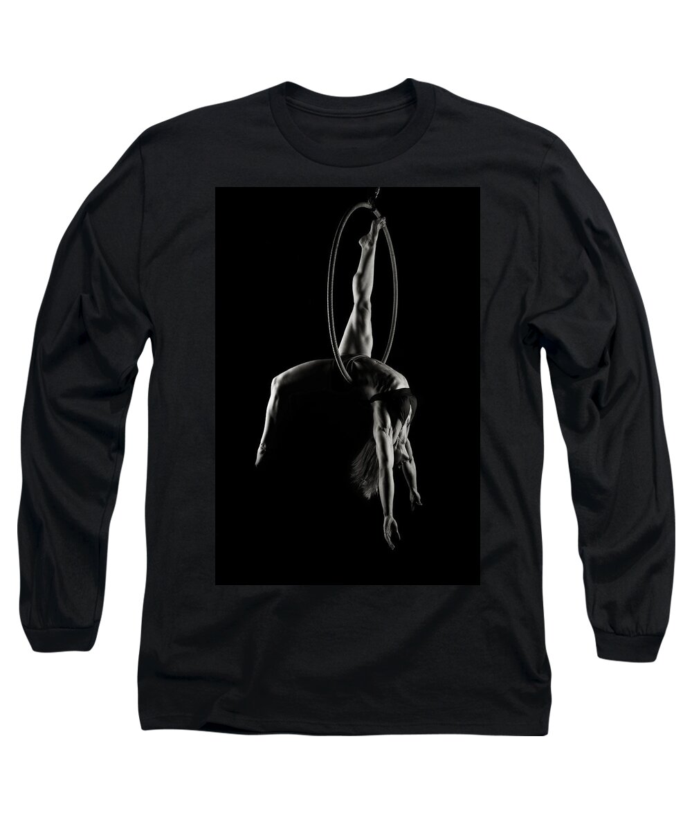 Balance Long Sleeve T-Shirt featuring the photograph Balance of Power-Hang Back by Monte Arnold