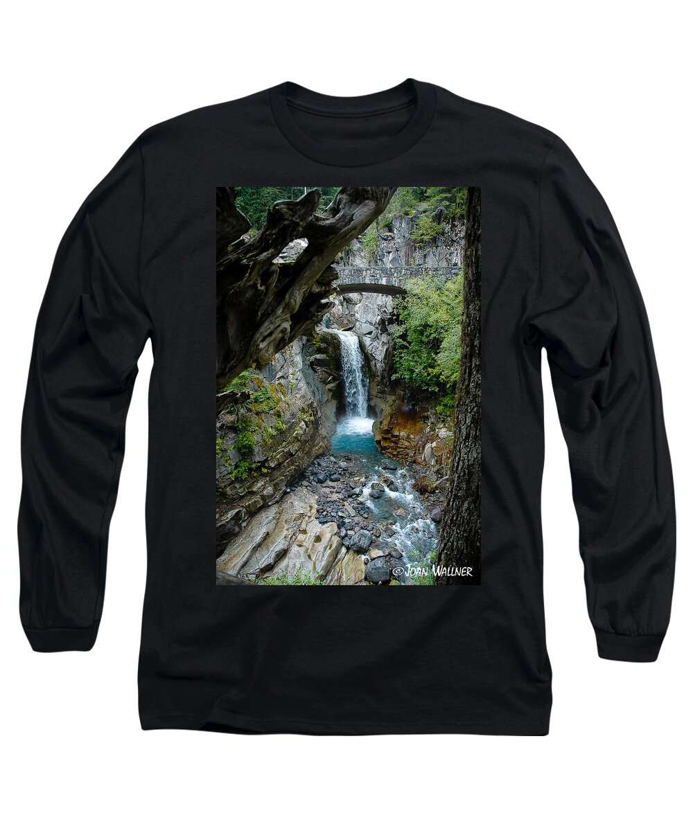 Christine Falls Long Sleeve T-Shirt featuring the photograph Christine Falls #1 by Joan Wallner