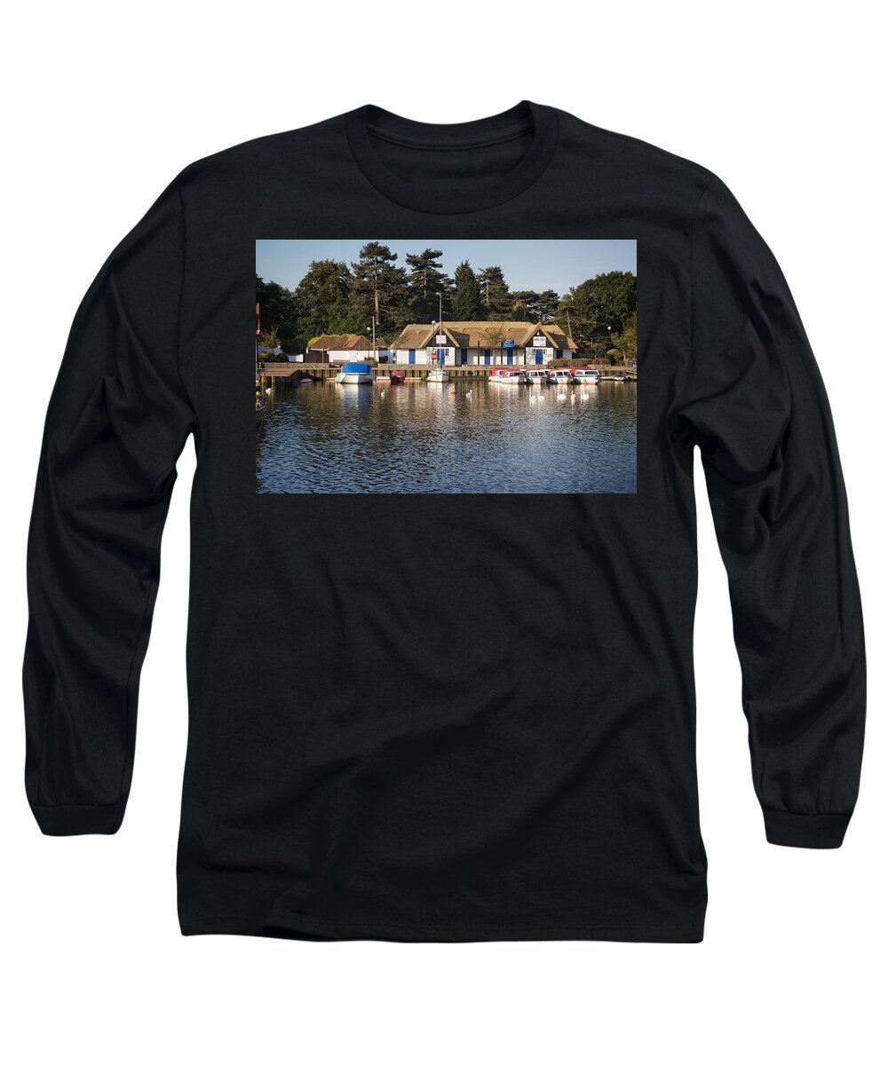 Oulton Broad Long Sleeve T-Shirt featuring the photograph Oulton Broad #1 by Ralph Muir