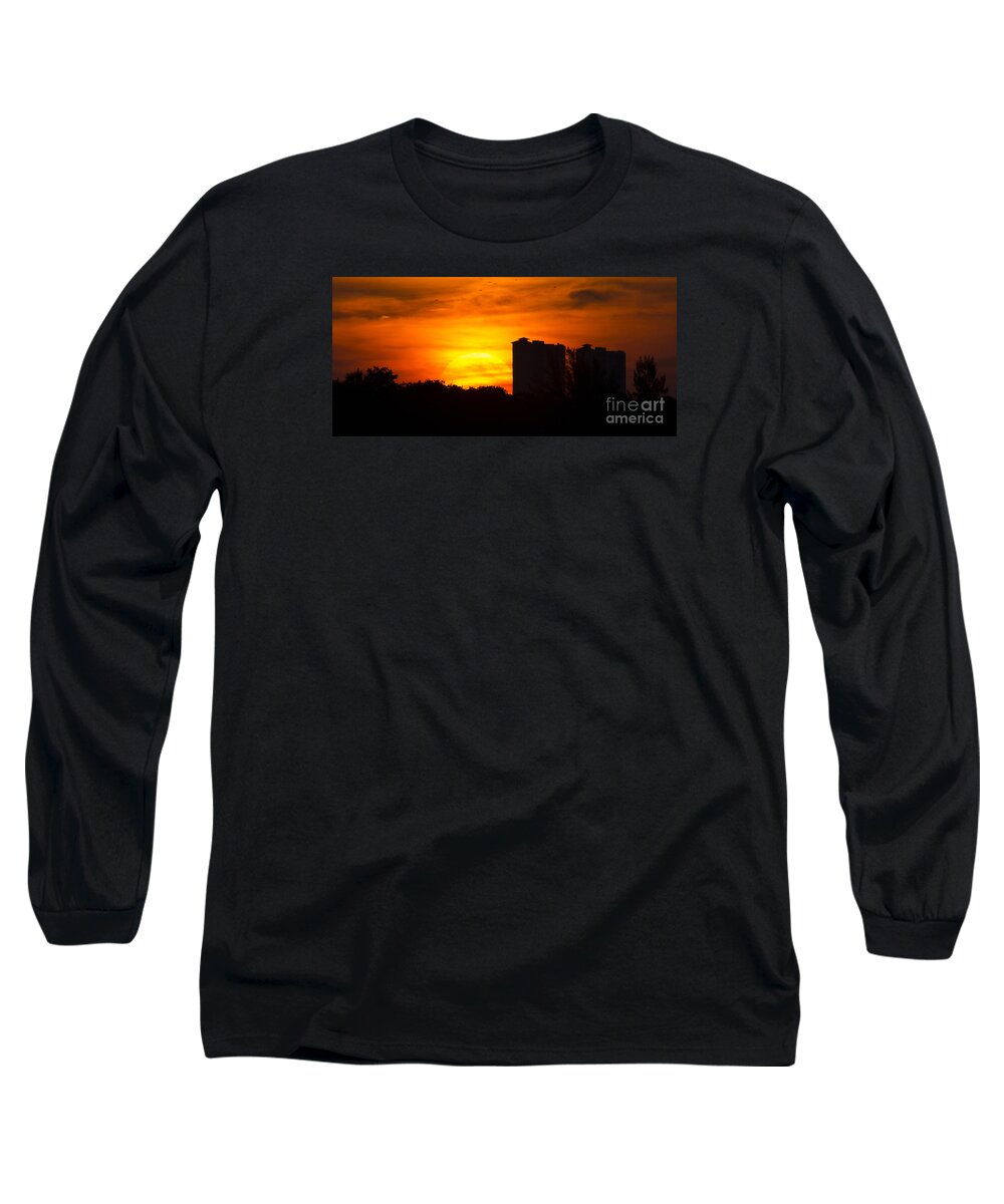 Sunrise Long Sleeve T-Shirt featuring the photograph Sunrise #2 by Meg Rousher
