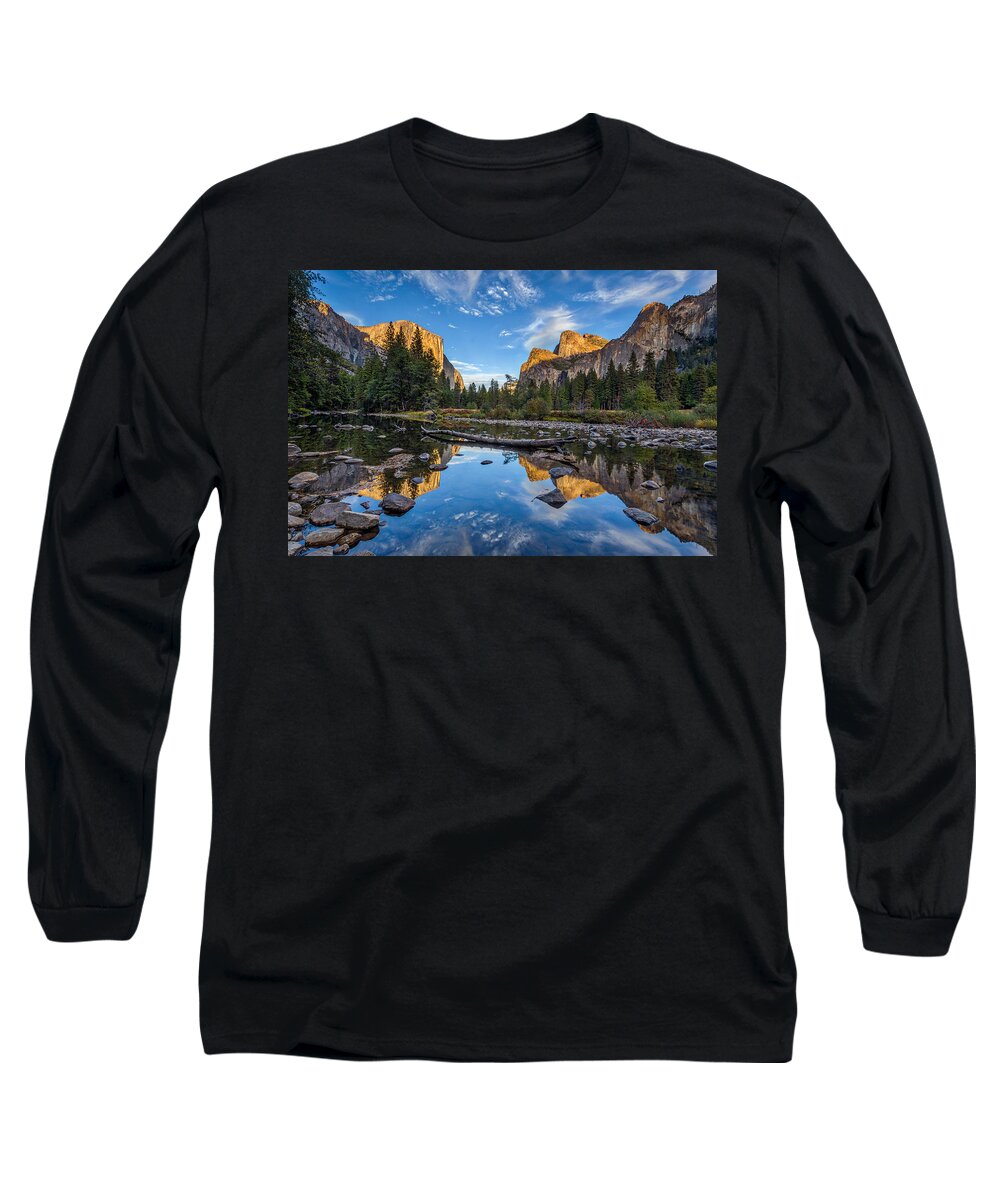 California Long Sleeve T-Shirt featuring the photograph Valley View II #1 by Peter Tellone