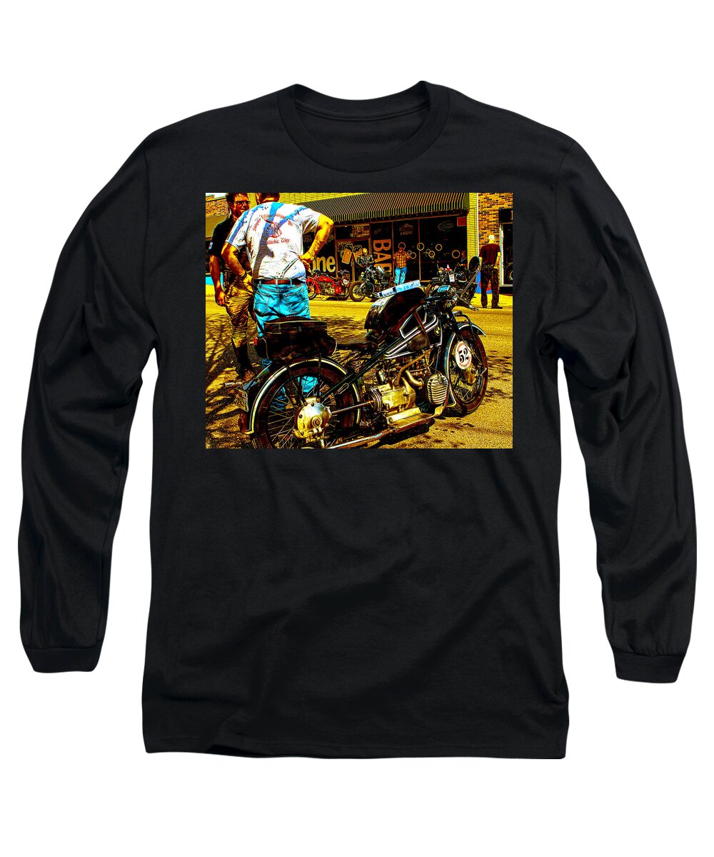 Vintage Long Sleeve T-Shirt featuring the photograph 1928 Bmw by Jeff Kurtz