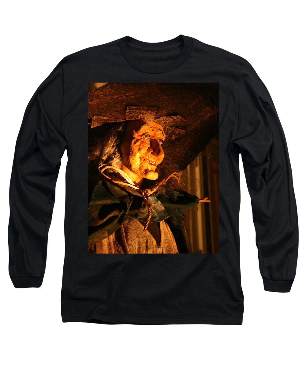 Fright Night Long Sleeve T-Shirt featuring the photograph Fright Night 2 by Ellen Henneke
