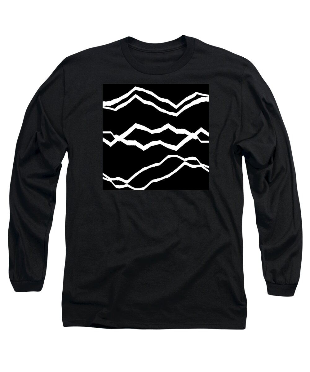 Abstract Long Sleeve T-Shirt featuring the digital art 5040.15.45 #50401545 by Gareth Lewis
