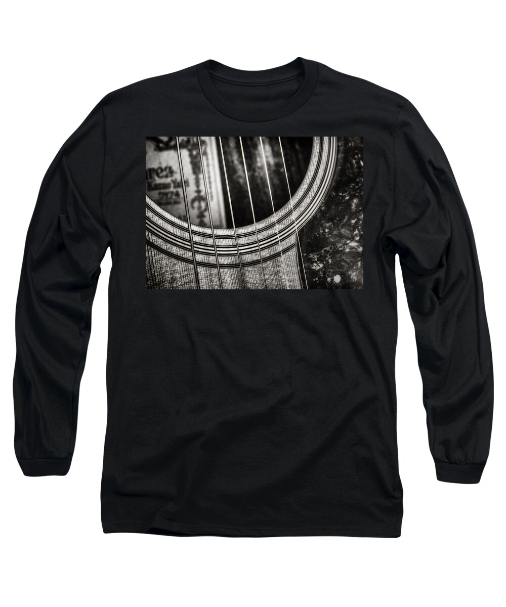Guitar Long Sleeve T-Shirt featuring the photograph Acoustically Speaking by Scott Norris