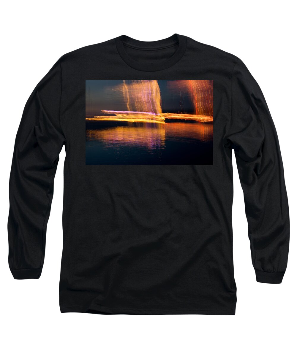 Water Long Sleeve T-Shirt featuring the photograph All Charged Up by Christie Kowalski