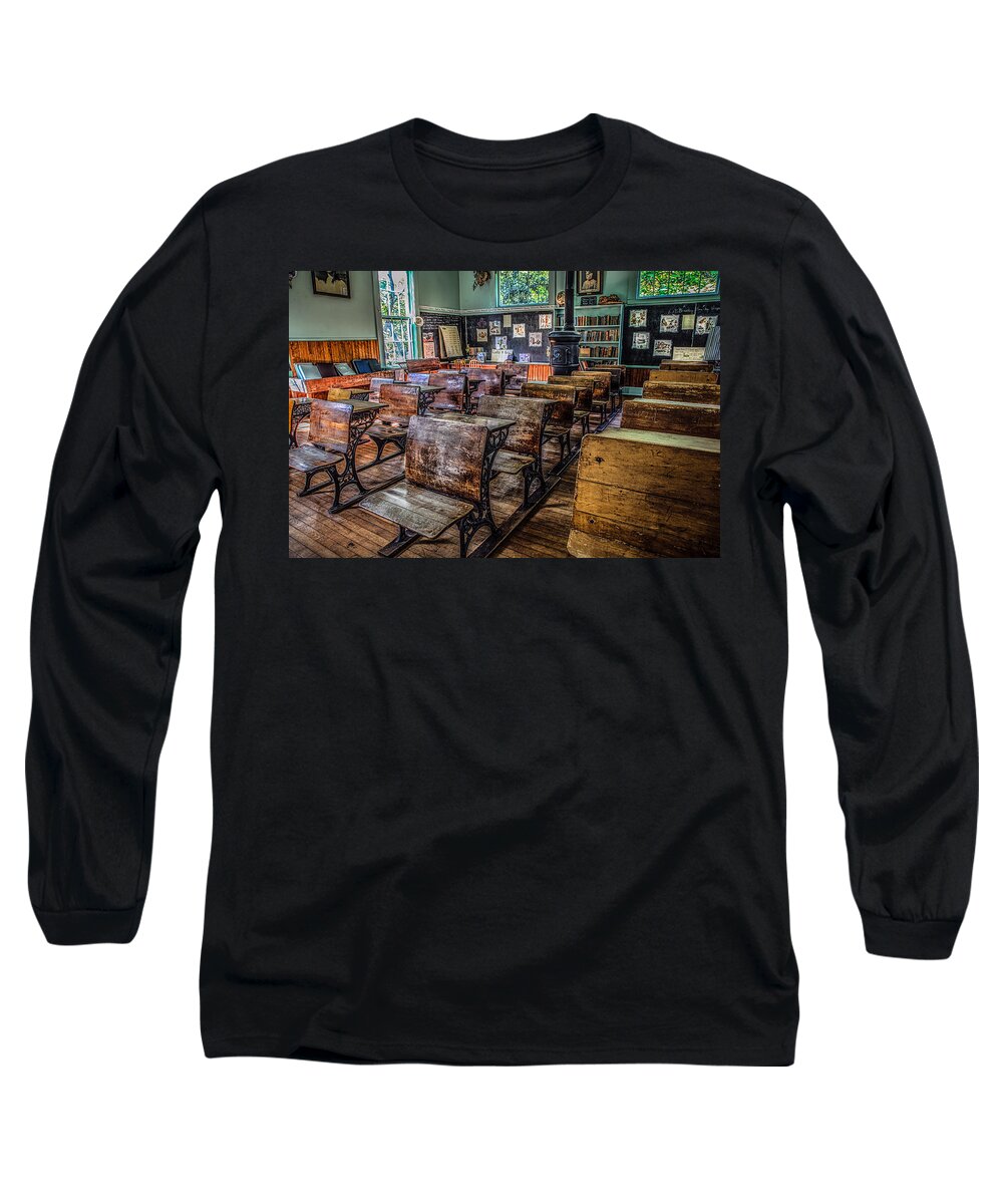 School. Public Education Long Sleeve T-Shirt featuring the photograph All Grades by Ray Congrove
