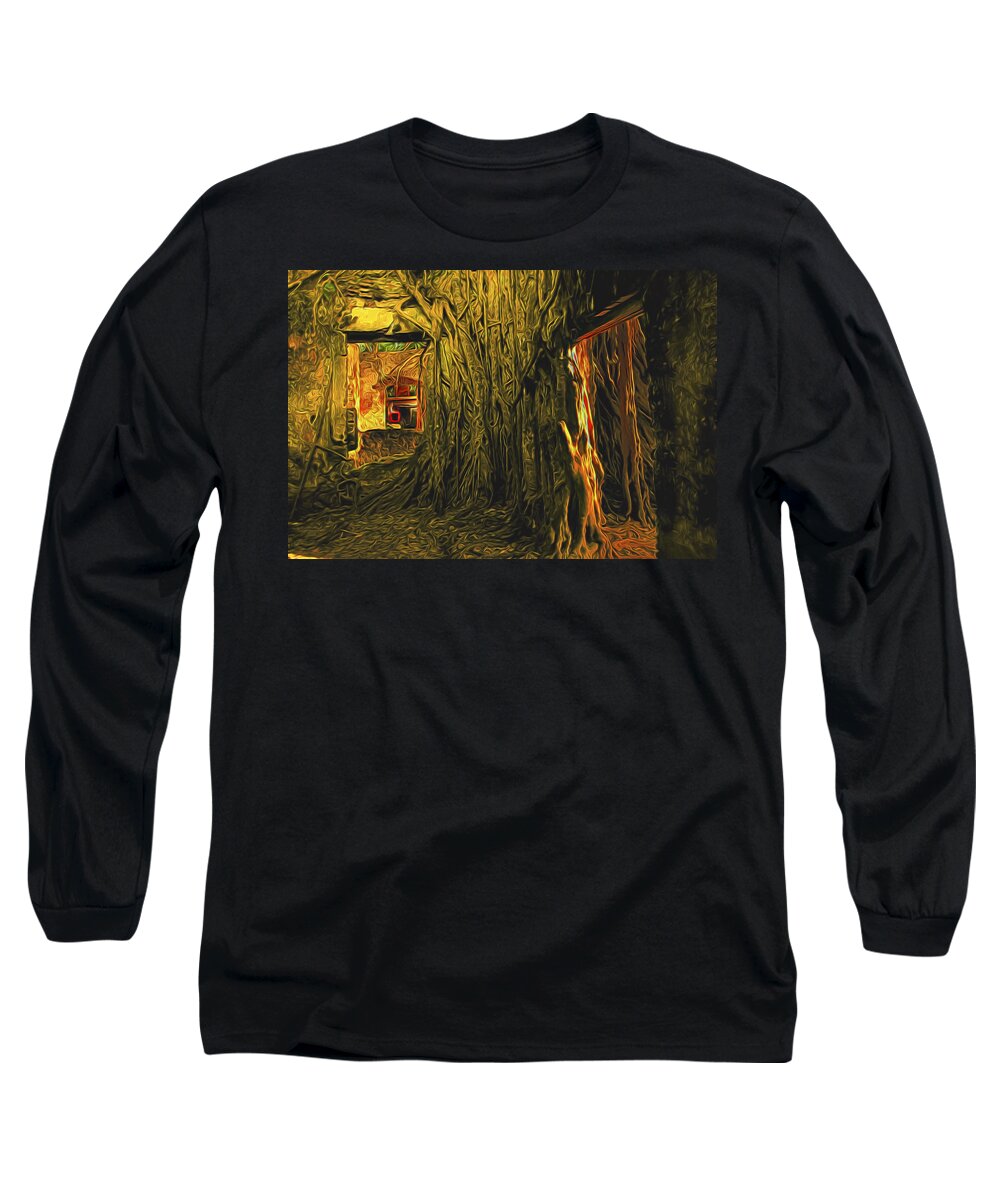 Culture Long Sleeve T-Shirt featuring the digital art Antigua 2 by William Horden