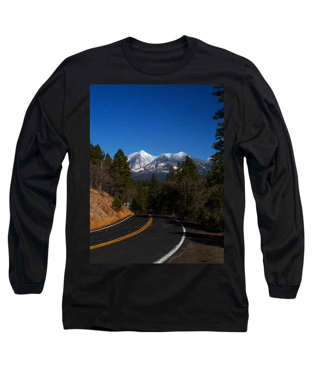 Arizona Long Sleeve T-Shirt featuring the photograph Arizona Country Road by Joshua House