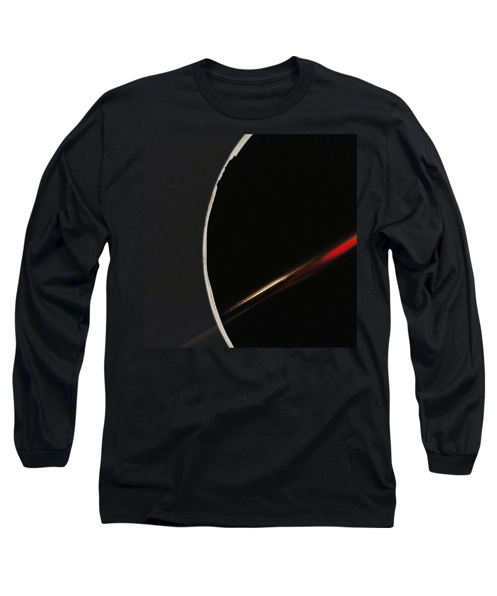 Abstract Long Sleeve T-Shirt featuring the photograph Aurora by Don Spenner