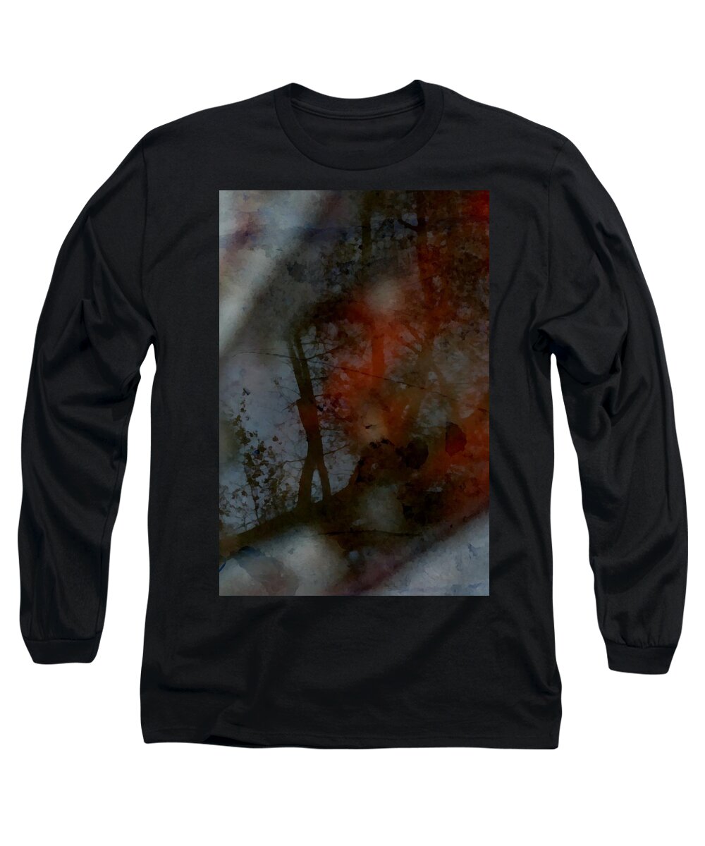 Landscape Long Sleeve T-Shirt featuring the photograph Autumn Abstract by Photographic Arts And Design Studio