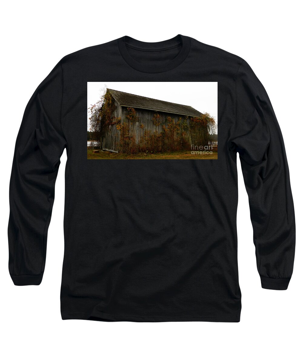 Fall Long Sleeve T-Shirt featuring the photograph Barn 2 by Andrea Anderegg