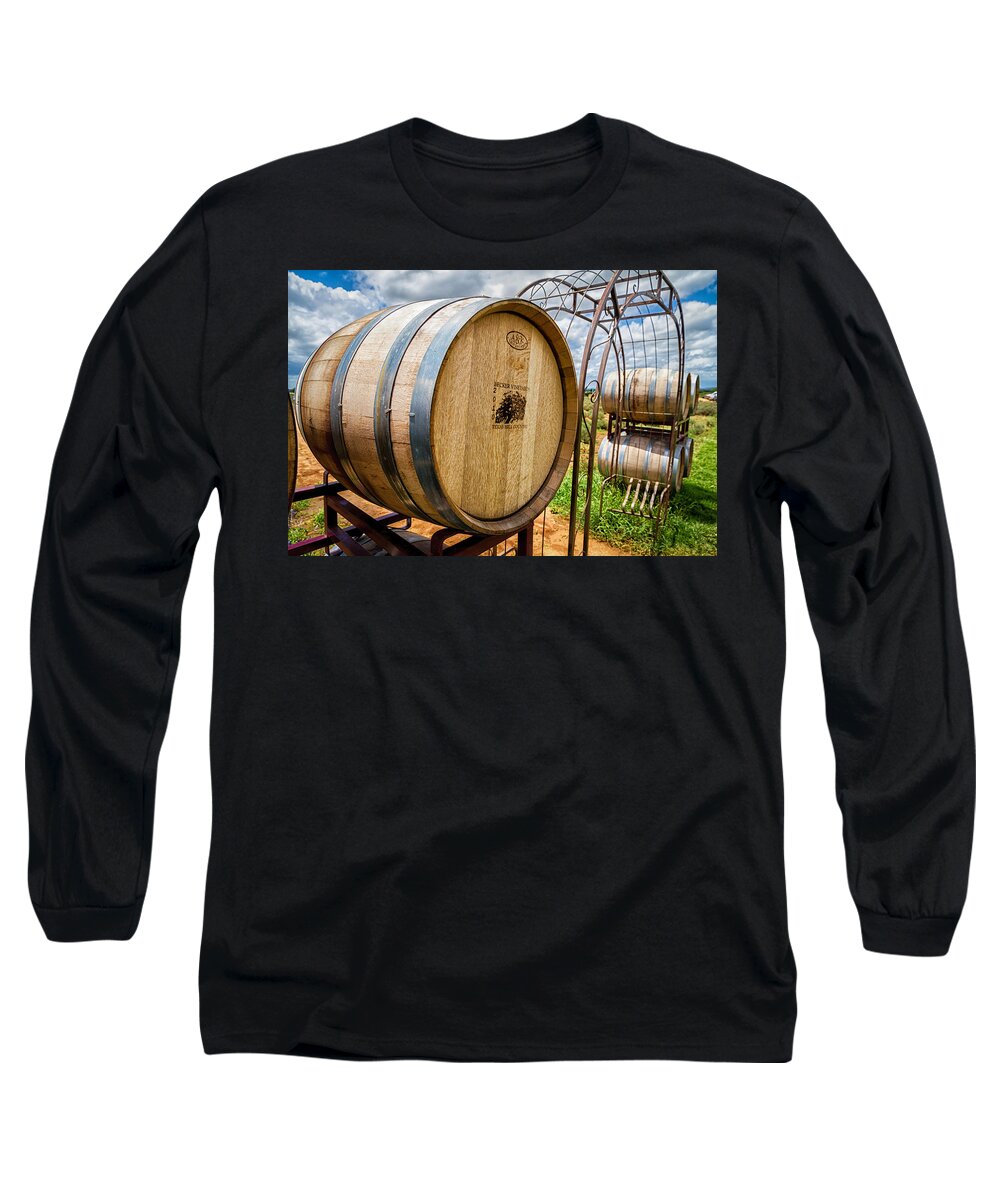 2014 Long Sleeve T-Shirt featuring the photograph Becker Vineyards by Tim Stanley