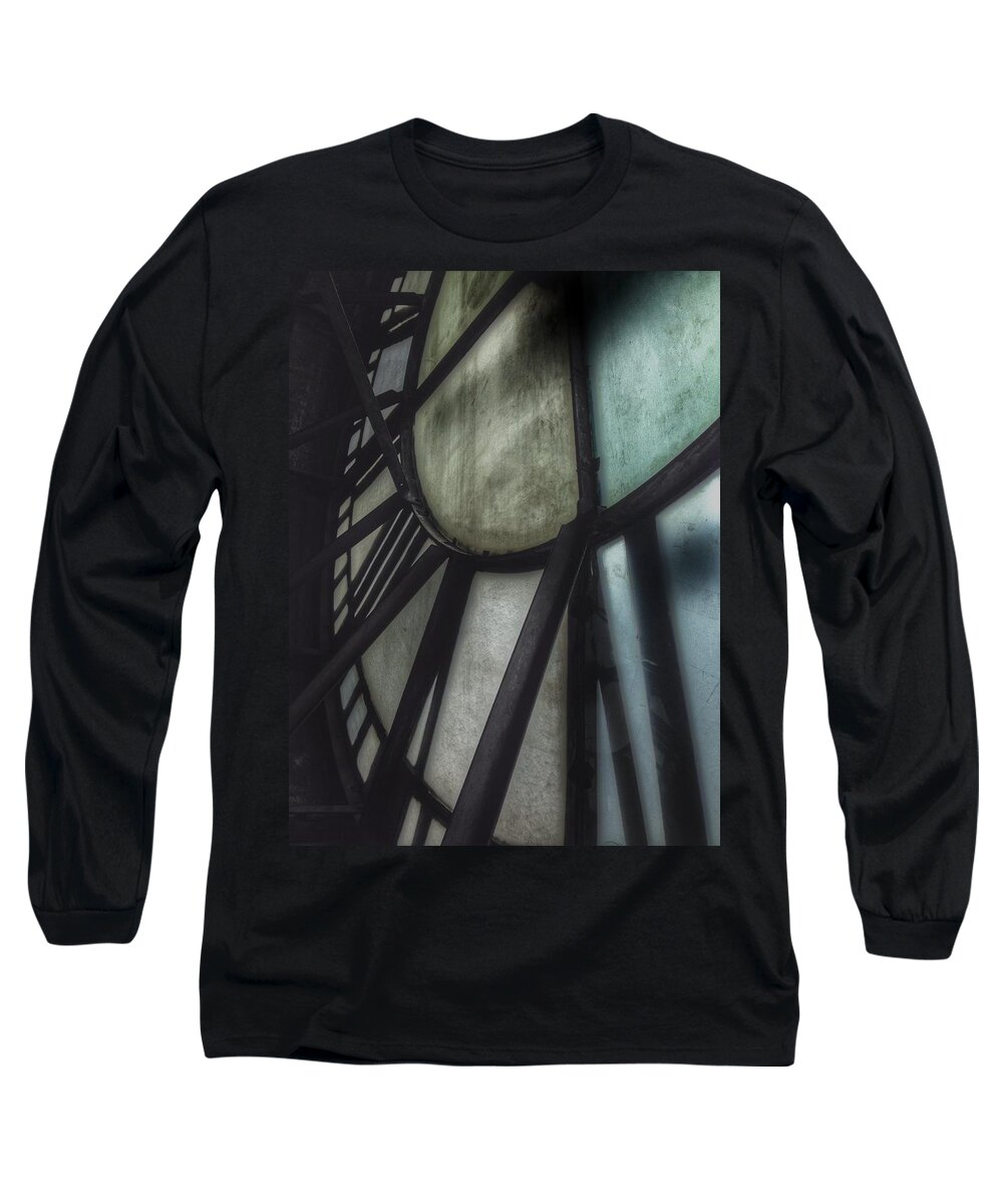 Emerson Bromo-seltzer Tower Long Sleeve T-Shirt featuring the photograph Behind the Clock - Emerson Bromo-Seltzer Tower by Marianna Mills