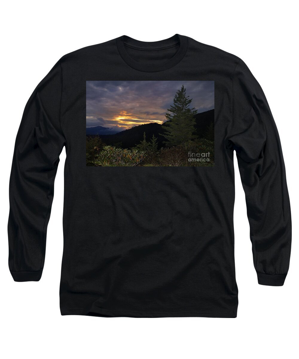 Mountains Long Sleeve T-Shirt featuring the photograph Black Mountains 3 by Jonathan Welch