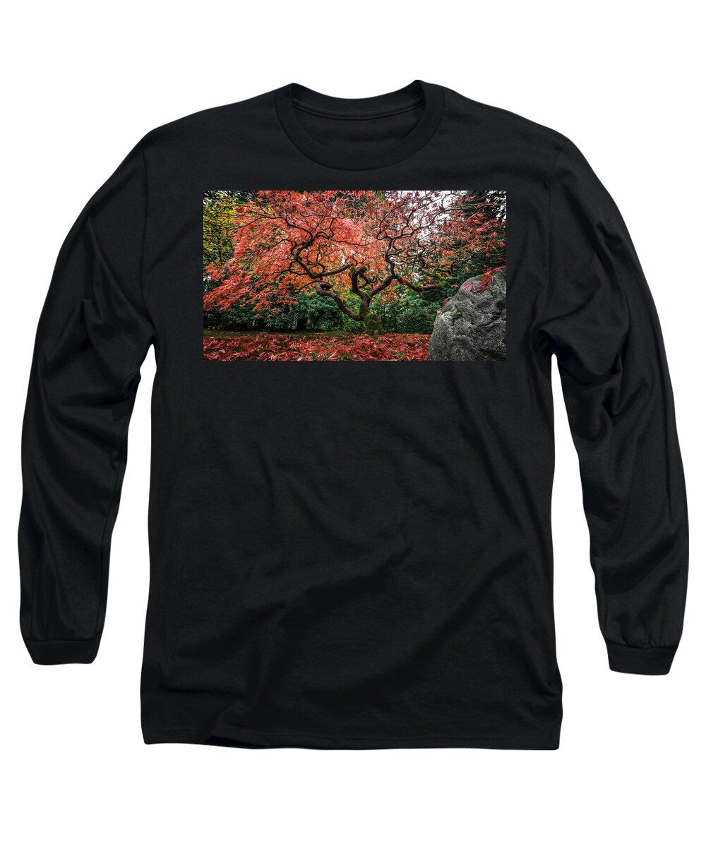 Blanket Of Leaves Long Sleeve T-Shirt featuring the photograph Blanket Of Leaves by Wes and Dotty Weber