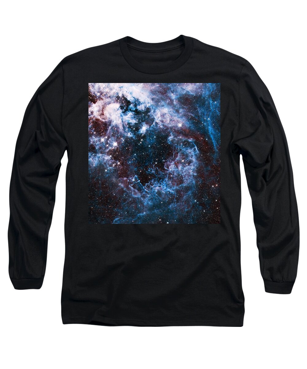 Nebula Long Sleeve T-Shirt featuring the photograph Blue Storm by Jennifer Rondinelli Reilly - Fine Art Photography