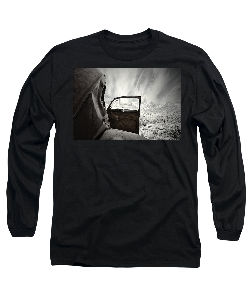 Car Long Sleeve T-Shirt featuring the photograph Box Seats by Mark Ross