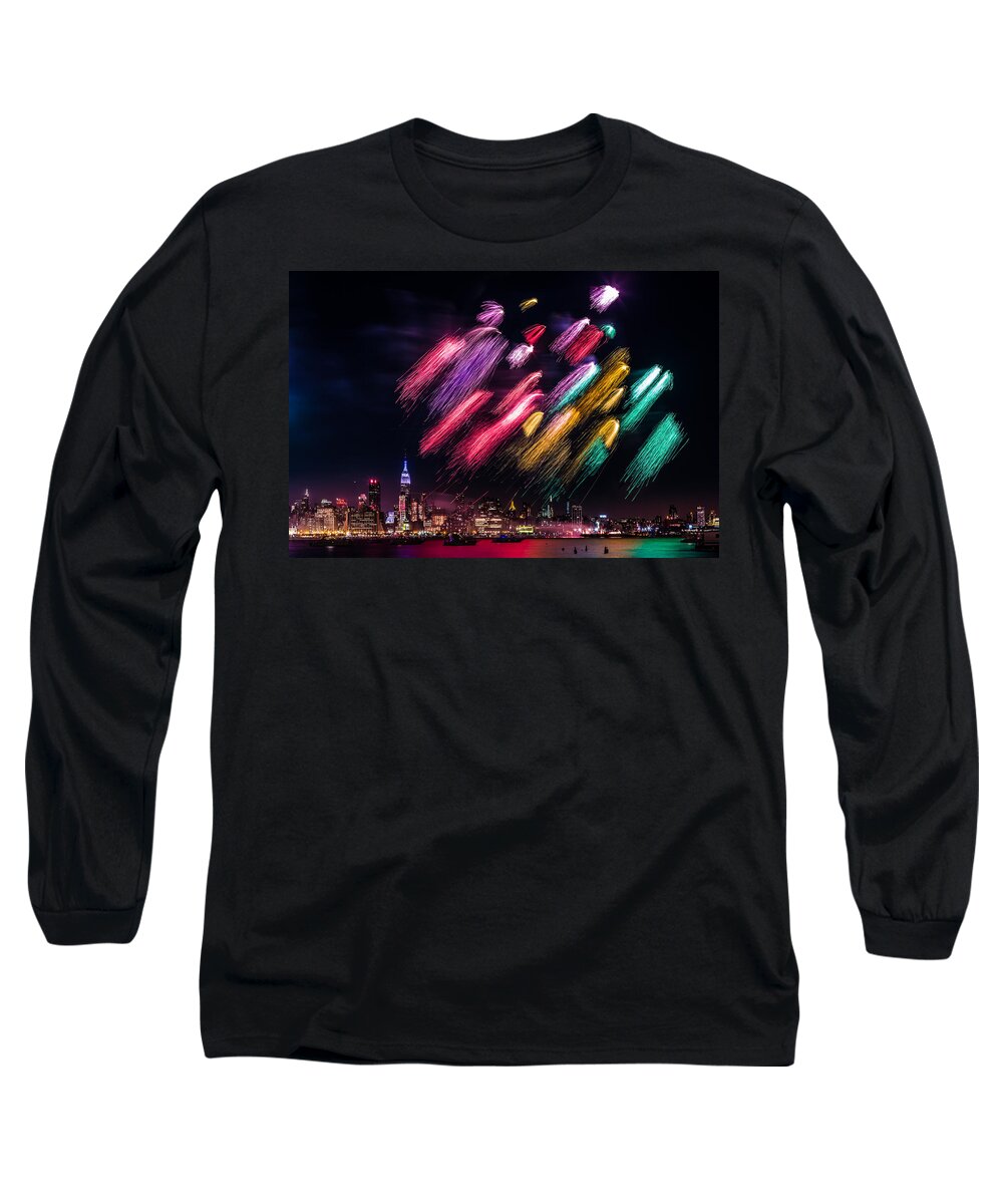 4th Long Sleeve T-Shirt featuring the photograph Brushes by Mihai Andritoiu