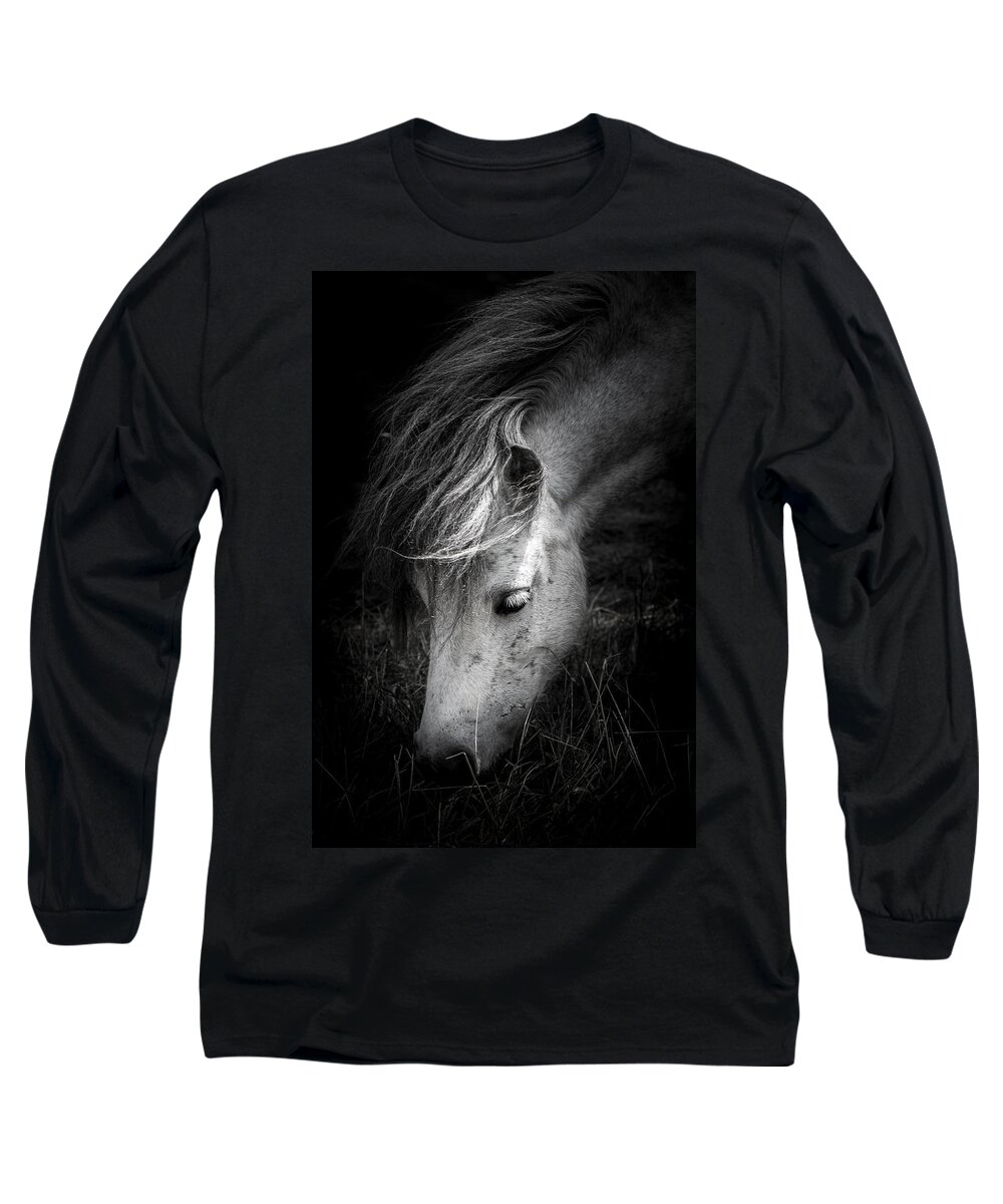 Horse Long Sleeve T-Shirt featuring the photograph Call Me The Wind by Shane Holsclaw