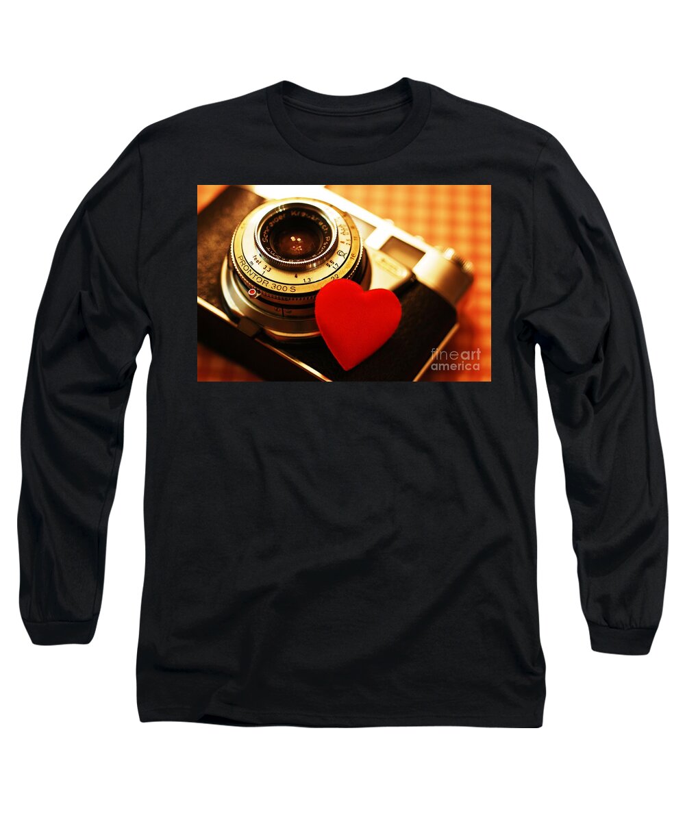 Camera Long Sleeve T-Shirt featuring the photograph Camera Love by Jonas Luis