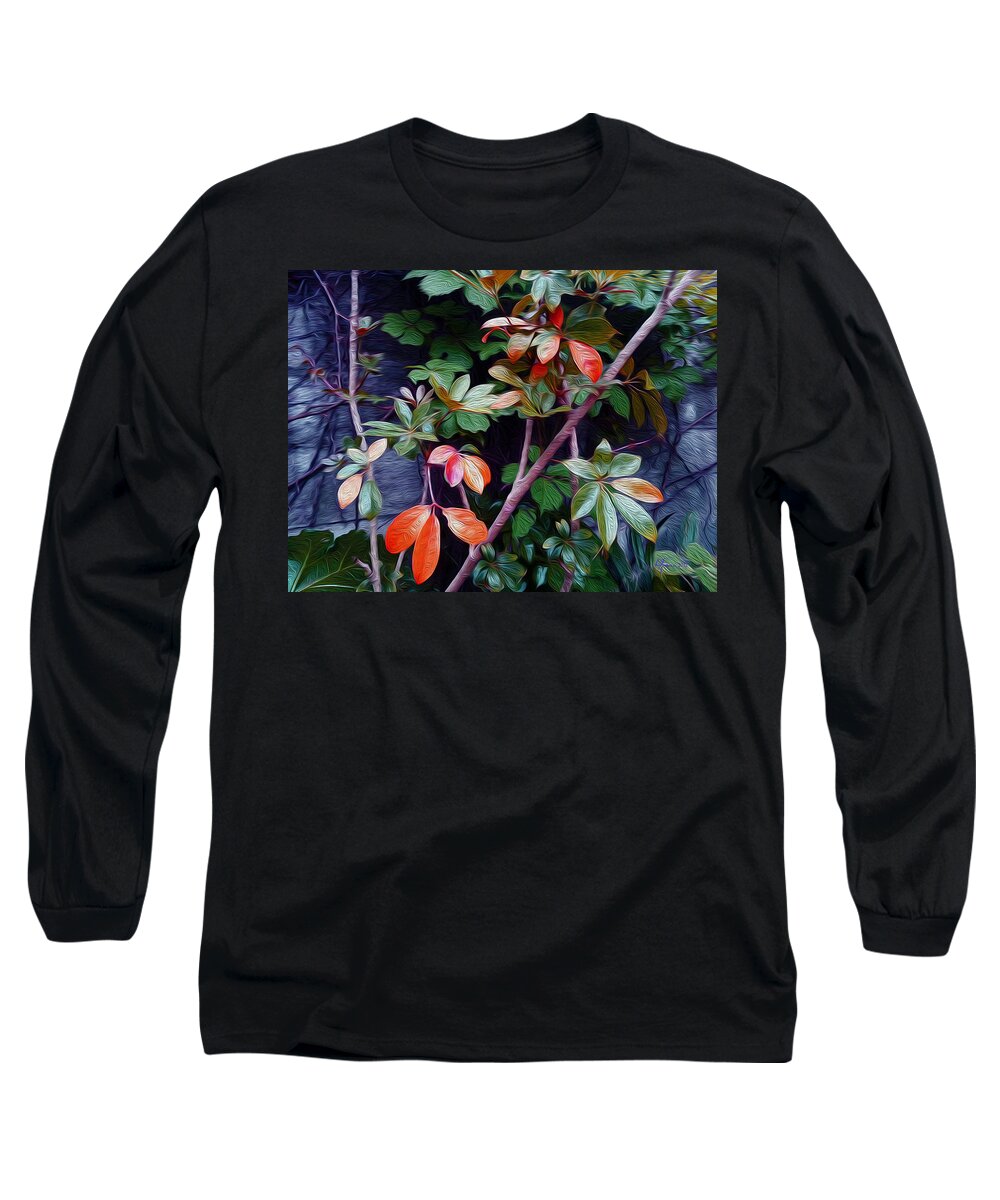 Art Long Sleeve T-Shirt featuring the painting Casa Vincenzo by Vincent Franco