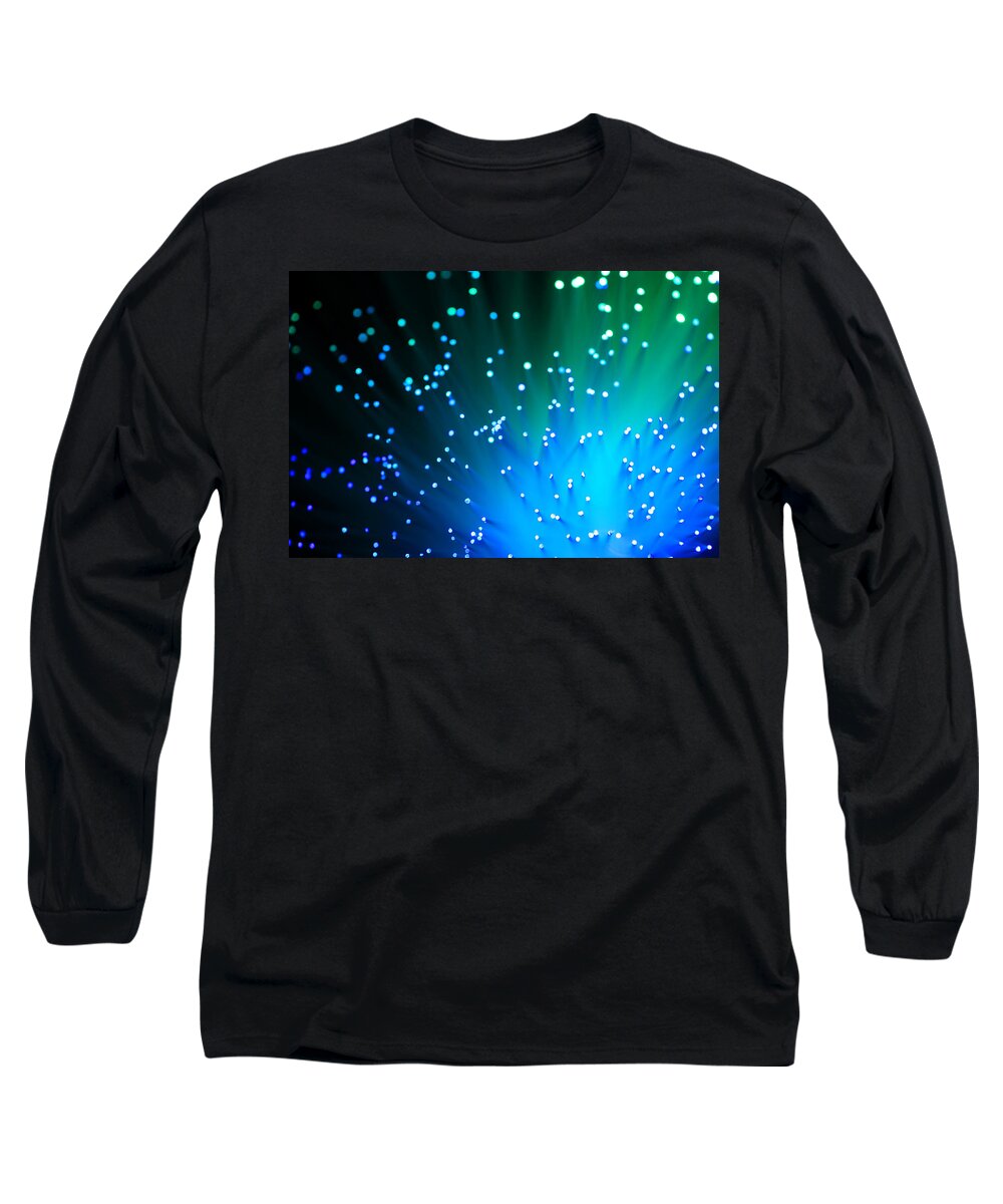 Abstract Long Sleeve T-Shirt featuring the photograph Celebration Day by Dazzle Zazz
