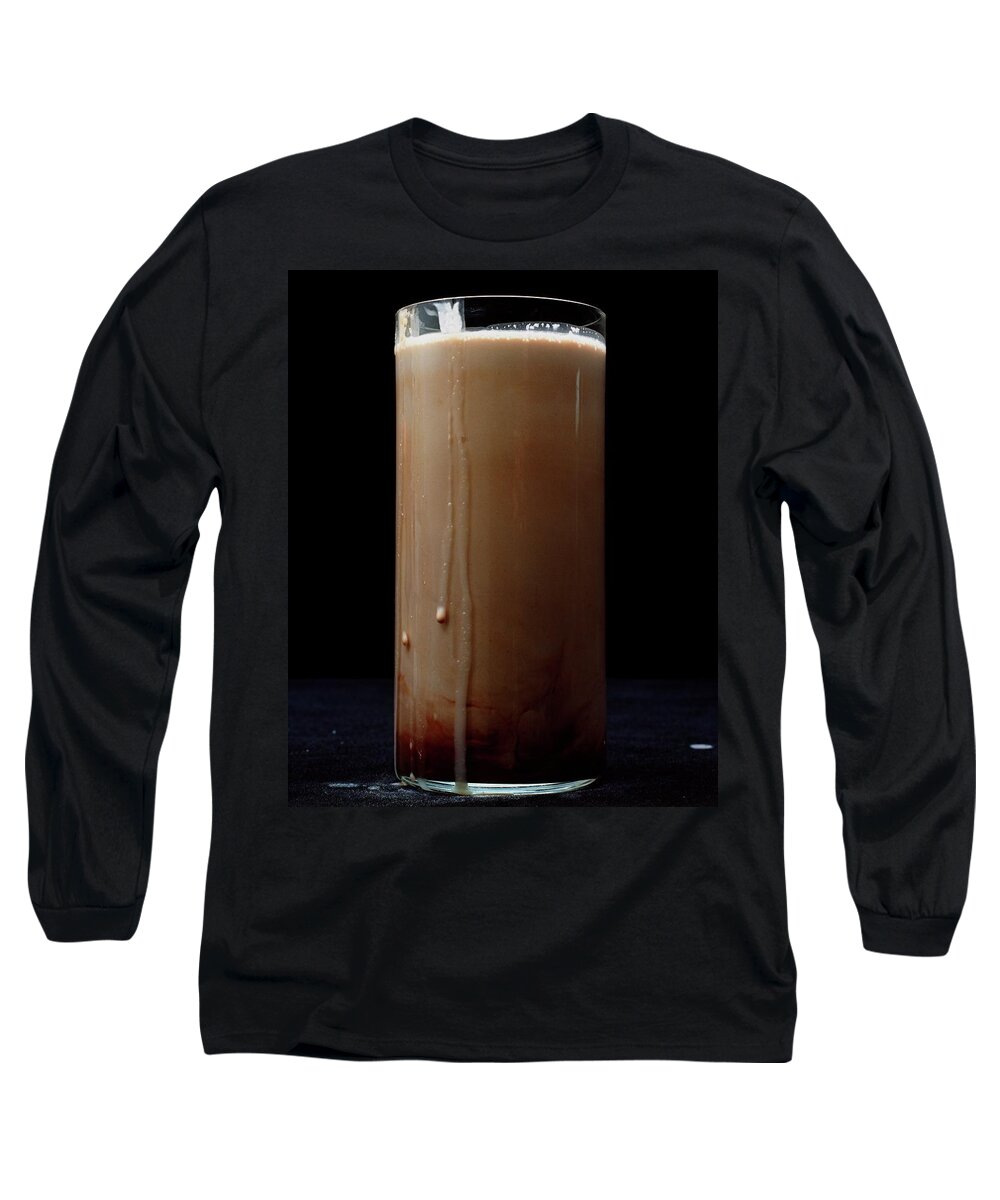 Dairy Long Sleeve T-Shirt featuring the photograph Chocolate Milk by Romulo Yanes
