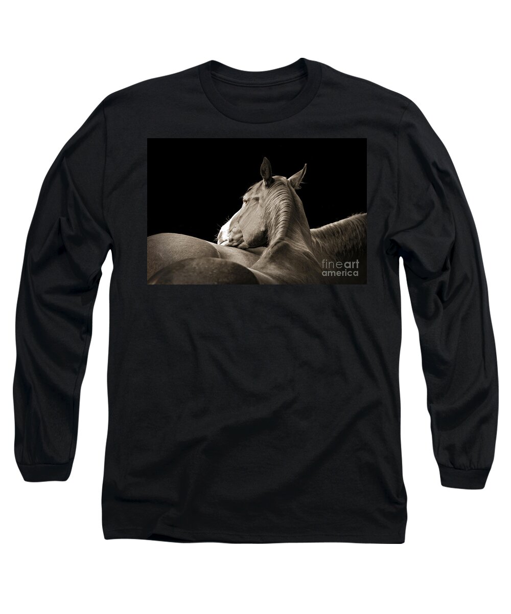 Nature Long Sleeve T-Shirt featuring the photograph Comfort by Michelle Twohig