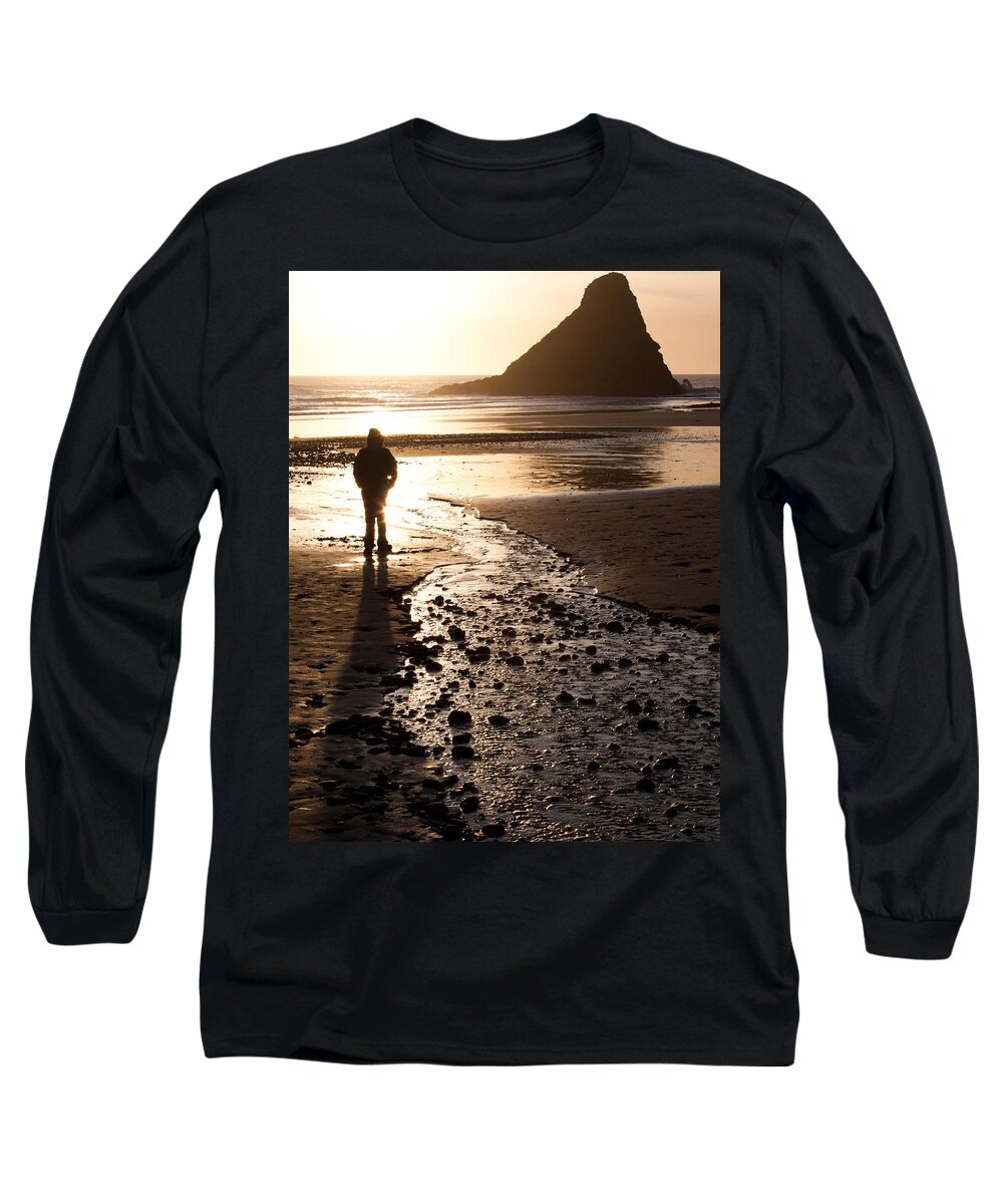 Contemplation Long Sleeve T-Shirt featuring the photograph Contemplation by John Daly