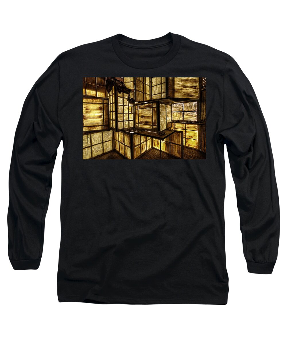 Abandoned Long Sleeve T-Shirt featuring the photograph Cubex by Rob Dietrich