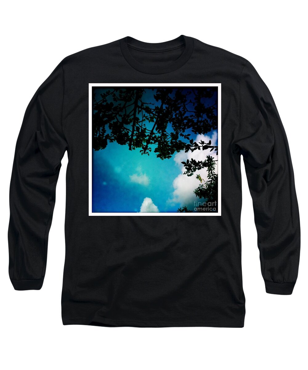 Sky Long Sleeve T-Shirt featuring the photograph Dappled Sky by Denise Railey