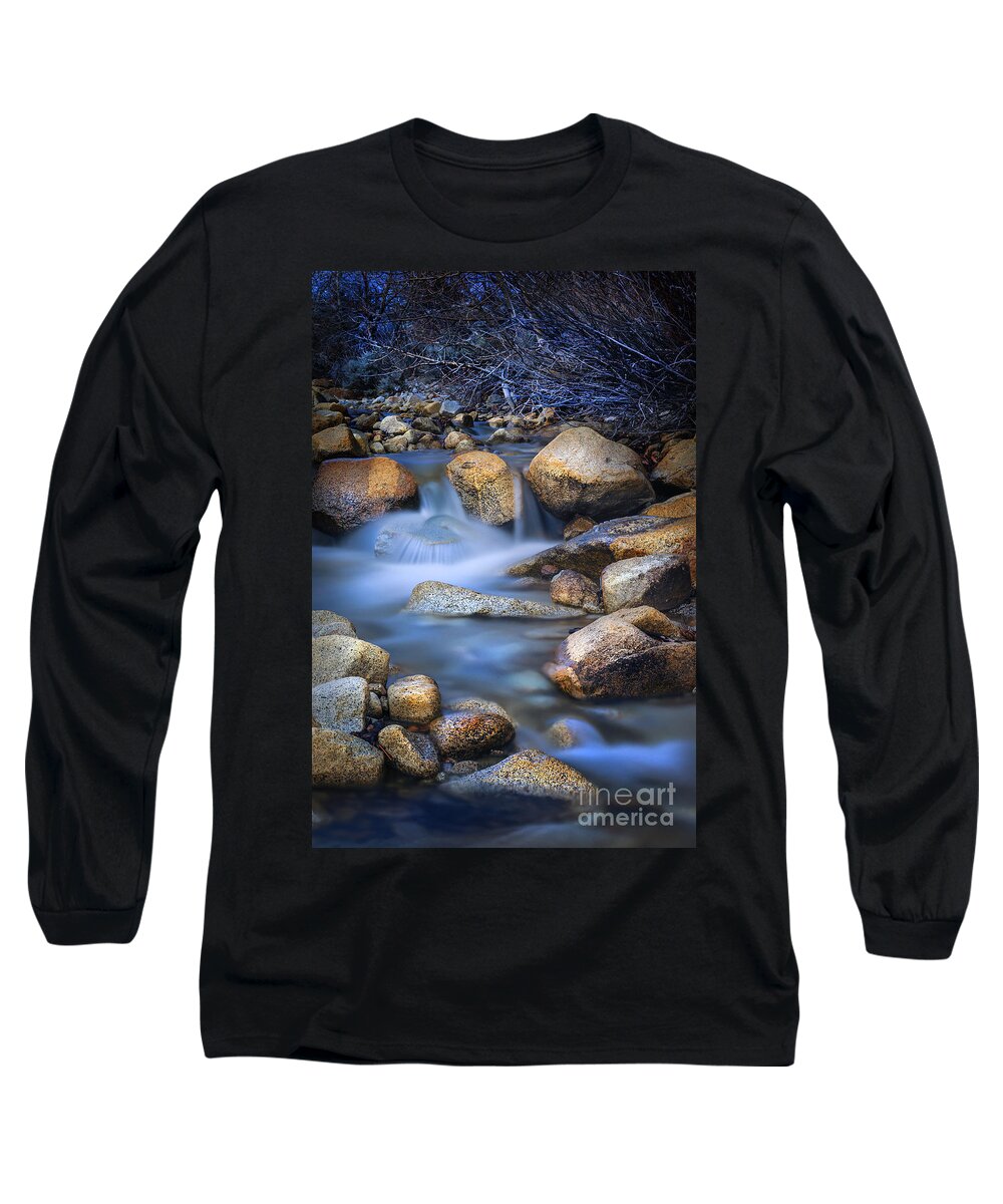 Creek Long Sleeve T-Shirt featuring the photograph Davis Creek II by Dianne Phelps