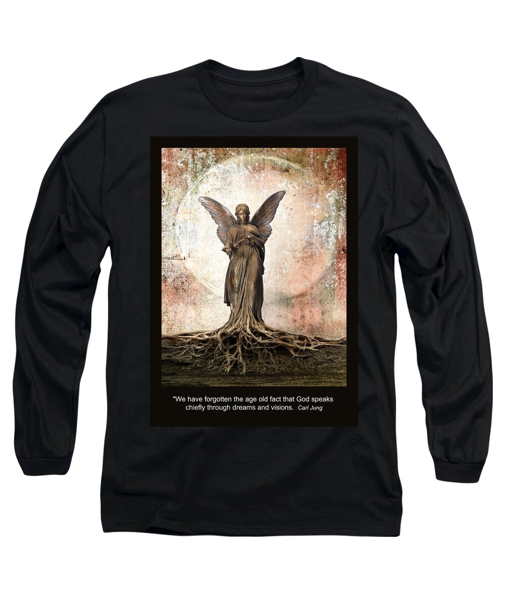 Digital Long Sleeve T-Shirt featuring the digital art Dreams and Visions by Rick Mosher