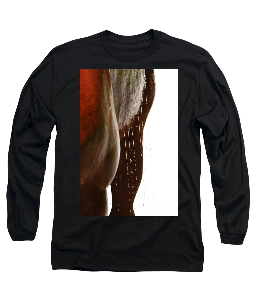 Nature Long Sleeve T-Shirt featuring the photograph Drip Dry by Michelle Twohig