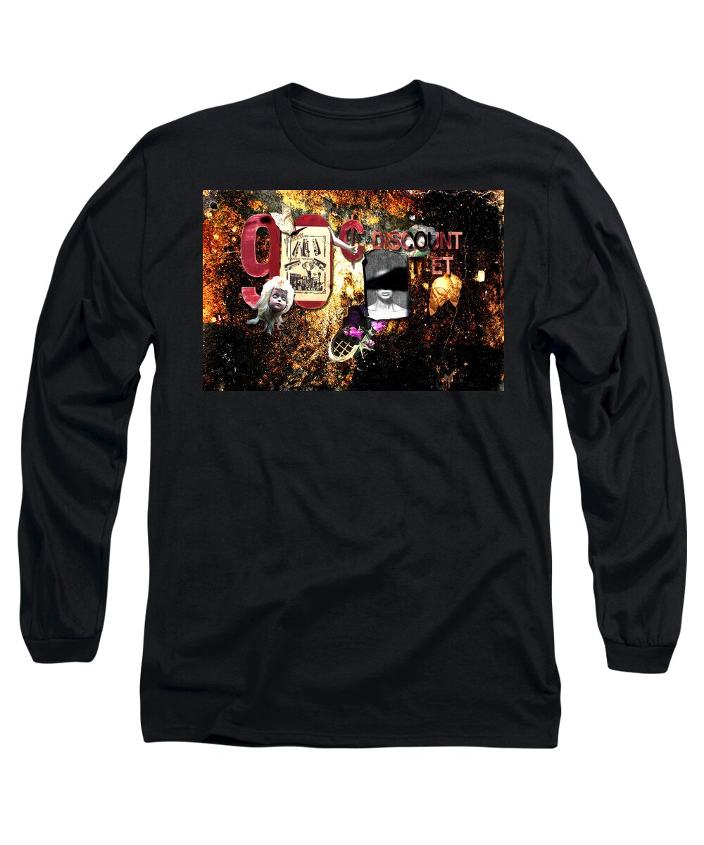 End Long Sleeve T-Shirt featuring the digital art End of the Universe 3 by Lisa Yount
