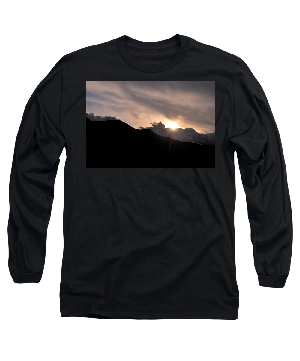 Clouds Long Sleeve T-Shirt featuring the photograph Eye in the Sky by Matt Quest