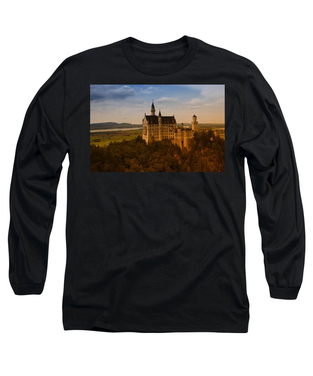 Miguel Long Sleeve T-Shirt featuring the photograph Fairy Tale Castle by Miguel Winterpacht