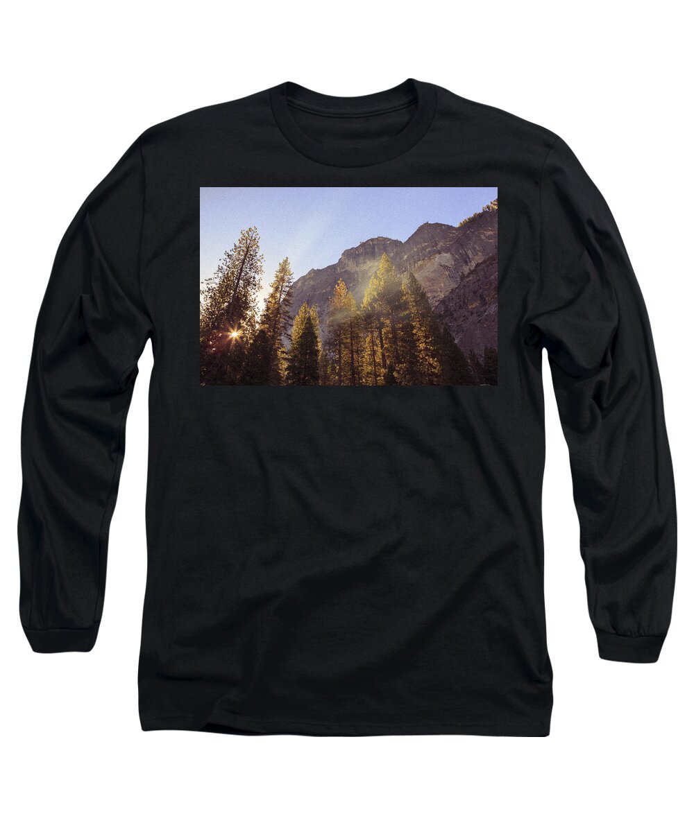 Yosemite Long Sleeve T-Shirt featuring the photograph Morning Skies of Yosemite by Bryant Coffey
