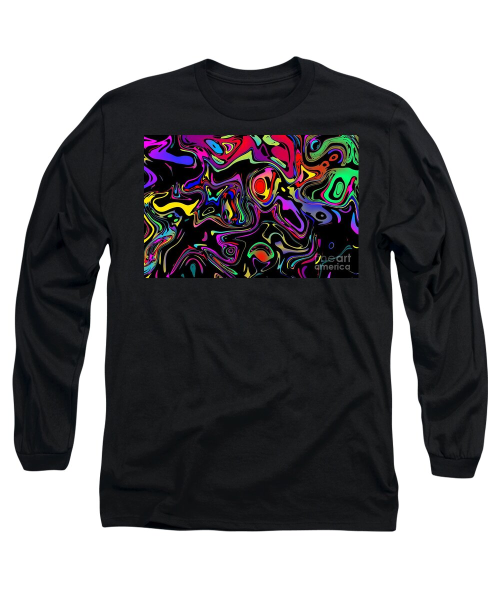 Colourscape Long Sleeve T-Shirt featuring the photograph Flerb by Mark Blauhoefer