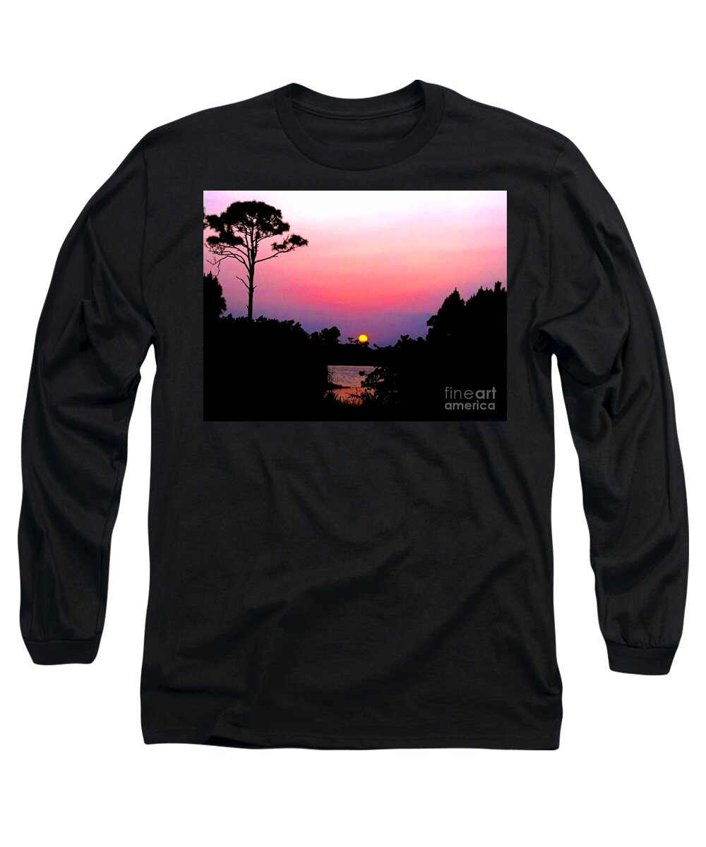 Florida Long Sleeve T-Shirt featuring the photograph Florida Sunset by Anita Lewis