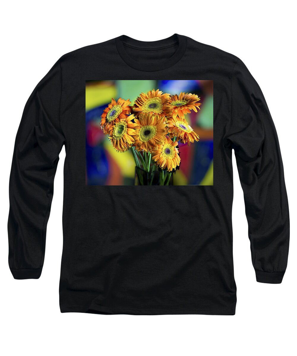 Flowers Long Sleeve T-Shirt featuring the photograph Flowers by Niels Nielsen