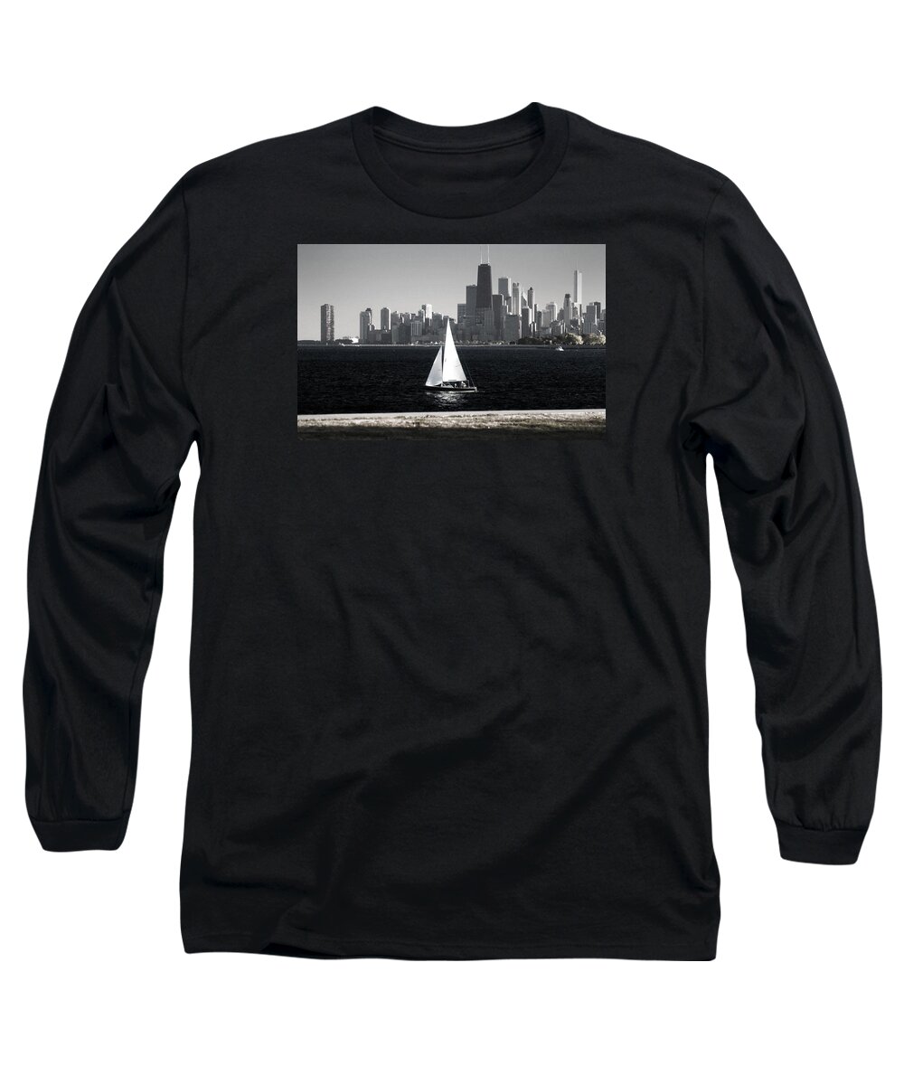 Lake Long Sleeve T-Shirt featuring the photograph Follow your dream by Milena Ilieva