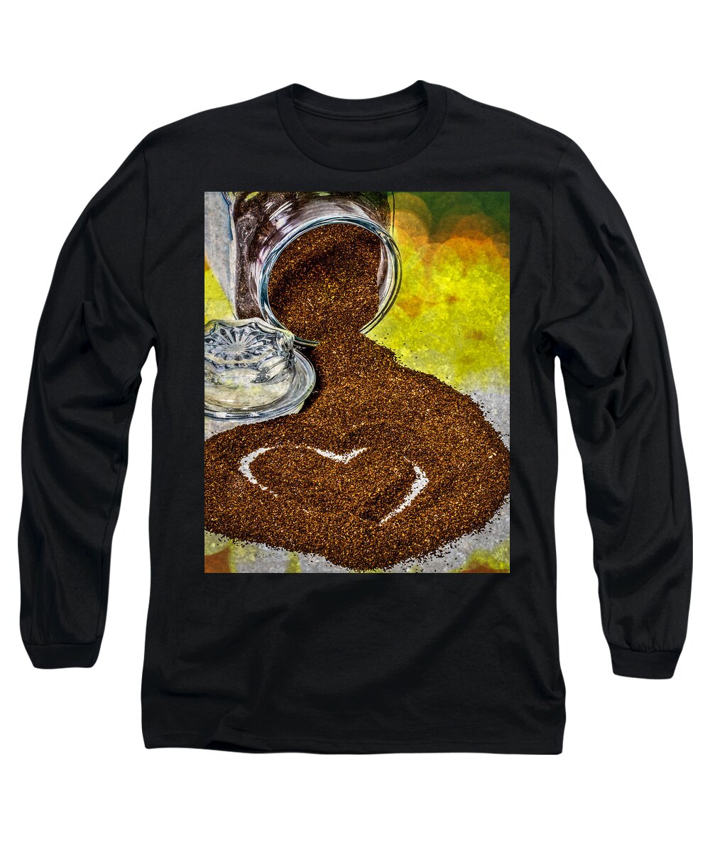 Coffee Long Sleeve T-Shirt featuring the photograph For The Love Of Coffee by Bob Orsillo