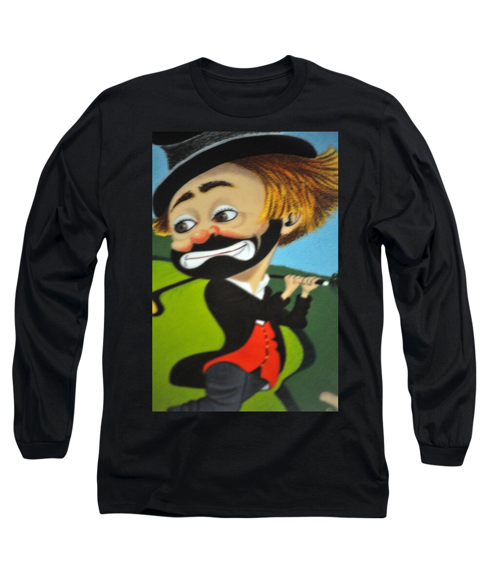 Freddie Long Sleeve T-Shirt featuring the photograph Freddie On The Green by Jay Milo
